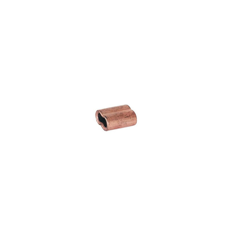 TREM Manchon tallurit cuivre pour cable Ø2mm