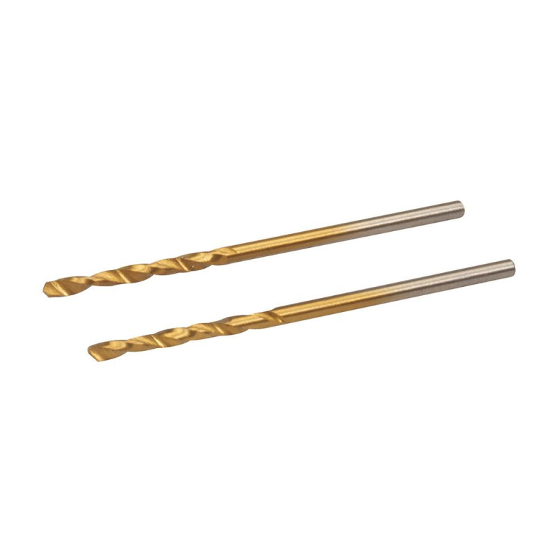 Forets à metaux HSS Ø3mm les 2