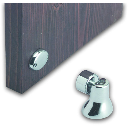 FORESTI Fermeture magnétique de porte orientable laiton chro