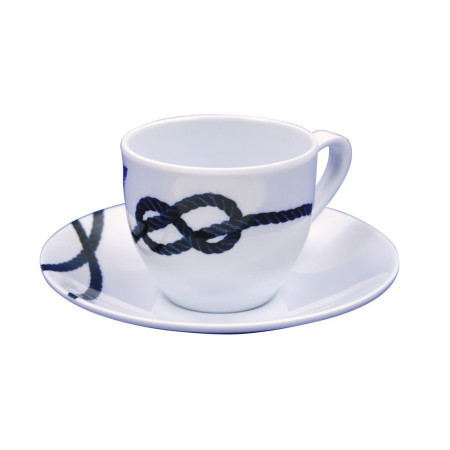 COULEUR MER Tasse café et soucoupe South Pacific