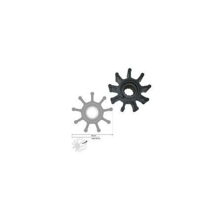 JOHNSON Turbine Ø ext 95mm - ep. 63mm F8 09-1029B