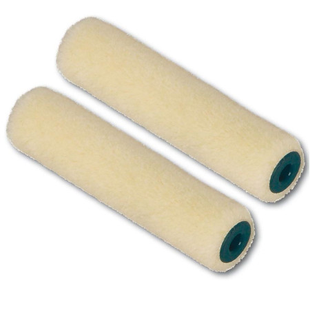 Manchon velours laqueur 15X100mm lot de 2