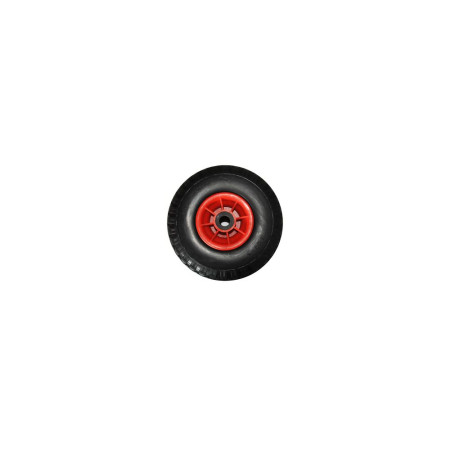 Roue Increvable corps rouge Ø 260 alésage Ø20 , 120kg