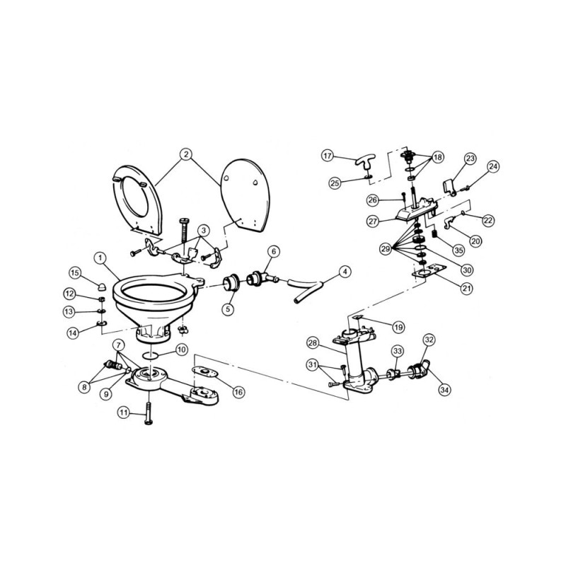 JABSCO Valve canard 29090/120/59128