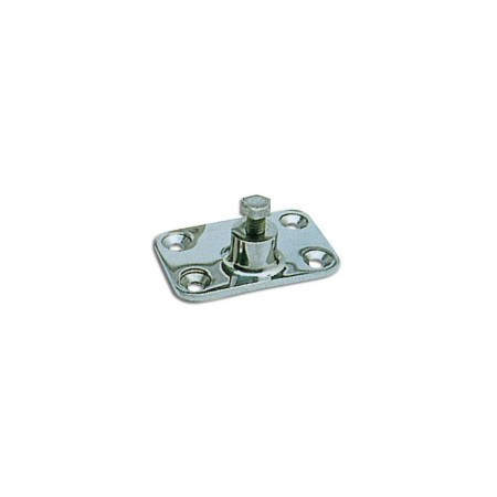 Support inox à vis pour bimini