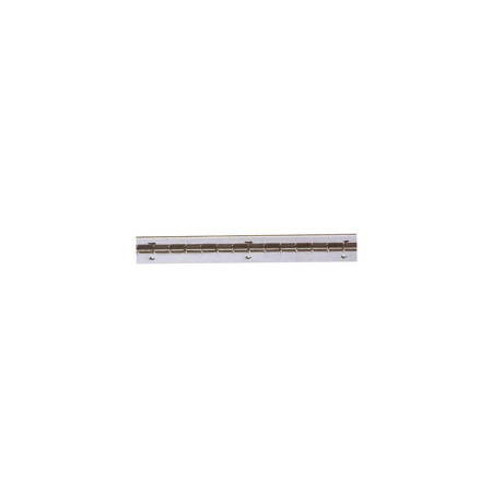 Charnière barres 2m inox poli miroir 40 mm - Longueur de 2 M