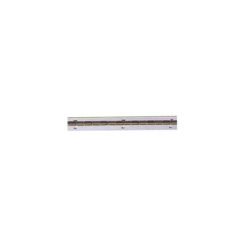 Charnière barres 2m inox poli miroir 40 mm - Longueur de 2 M