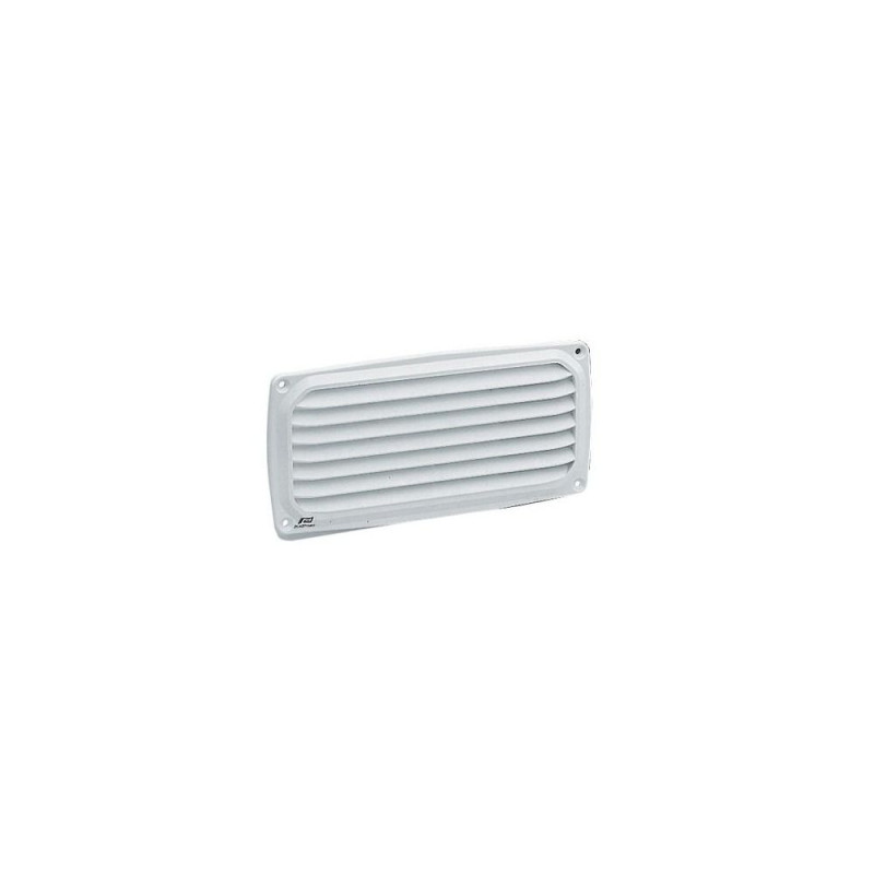 NUOVA RADE Grille aeration plastique rectangulaire blanche 2