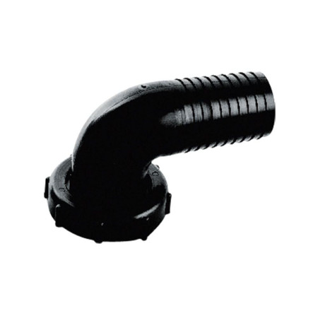 Embout coudé 1-1/2'' - Ø38mm fem. BLIZZ.-BORA-ZEF.