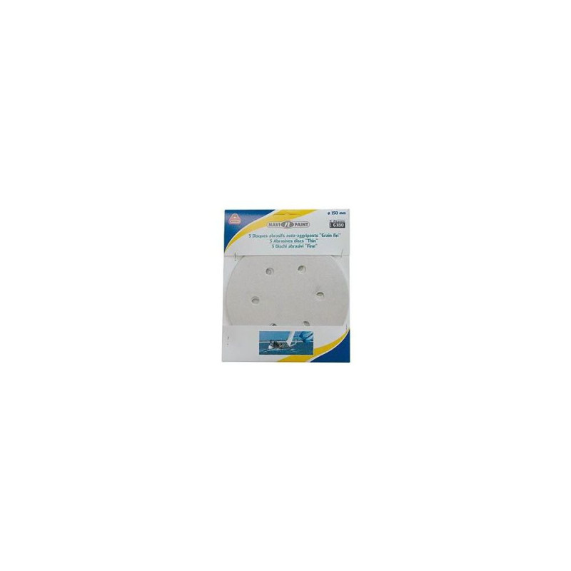 BOERO Abrasif disque Ø150 g 180 les 5