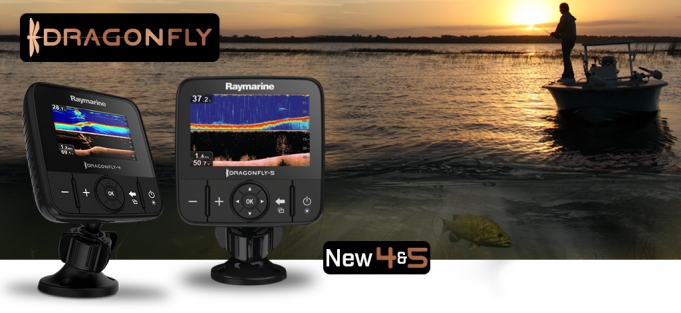 Nouveau Raymarine Dragonfly 4 et 5