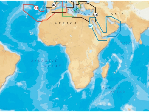 NAVIONICS - Platinum+ XL3 SD Card ( Europe - Afrique - Moyen Orient)