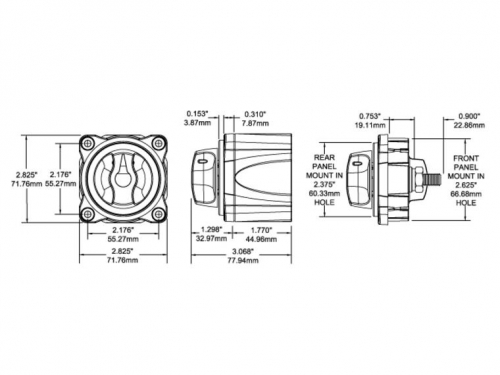 BLUE SEA SYSTEMS - Coupleur de batteries série M