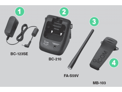 ICOM - VHF portable IC-M73 Europlus