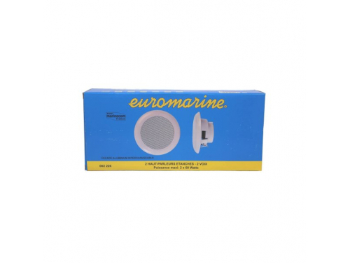 EUROMARINE - Haut-parleurs Chorus 60W Blanc