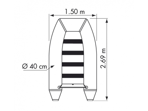 PLASTIMO Annexe Raid II P270SH Grise et bleue