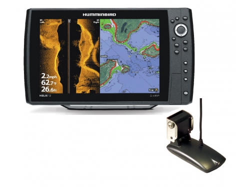 HUMMINBIRD Helix 12 GPS Side Imaging sonde Tableau Arrière