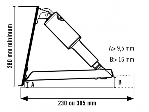 LENCO Flaps électriques TT9X12E 