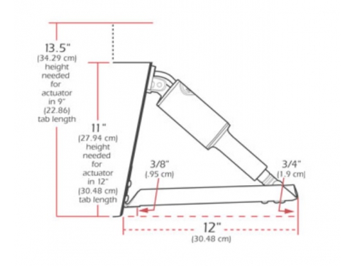 LENCO Flaps électriques TT12X18E 