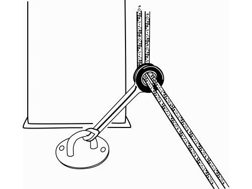 BARTON Anneau de renvoi HR cordage 6mm