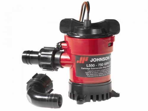 JOHNSON Pompe de cale L550 Heavy Duty