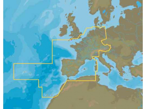 C-MAP Carte Wide Max-N+ continentale EW-Y060