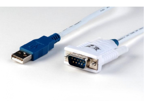Câble convertisseur RS232 vers USB. Longueur 2m.