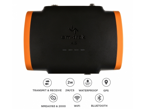 EM-TRAK - B922 - 2W/CS - WiFi - Bluetooth