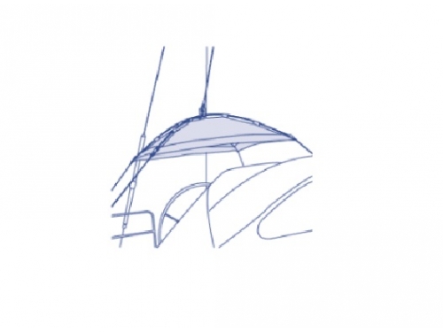 BLUE PERFORMANCE Parasol suspendu XL