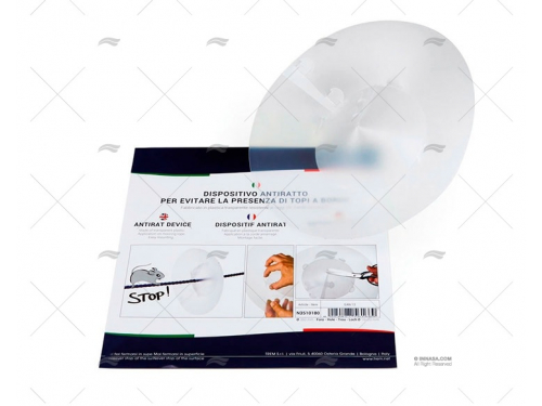 Dispositif anti-rat pour amarre