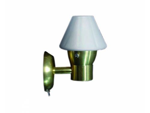 Applique LED laiton avec interrupteur