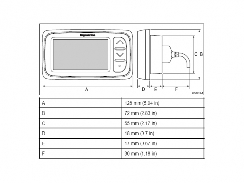 RAYMARINE - i40 Bidata