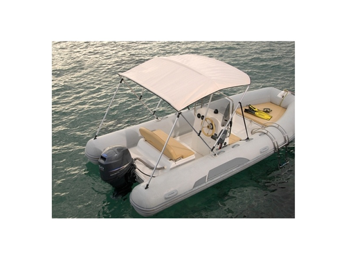 MATC - Bimini alu 3 arceaux largeur de 2160 à 2285mm