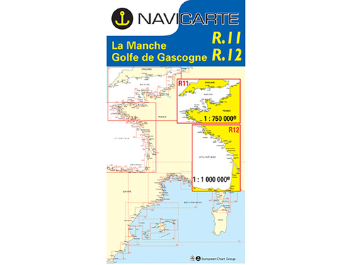 NAVICARTE - R11 + R12 Routier de la Manche et Golf de Gascogne