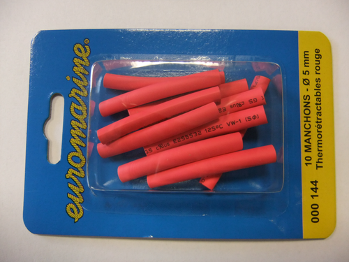 EUROMARINE - 10 gaines thermorétractables diam 5