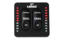 LENCO - Commutateur étanche de flaps avec indicateurs à LED.