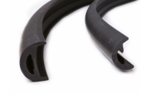  Profil de liston Radial -  PVC noir 30mm