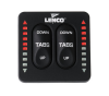 LENCO - Commutateur étanche de flaps avec indicateurs à LED.